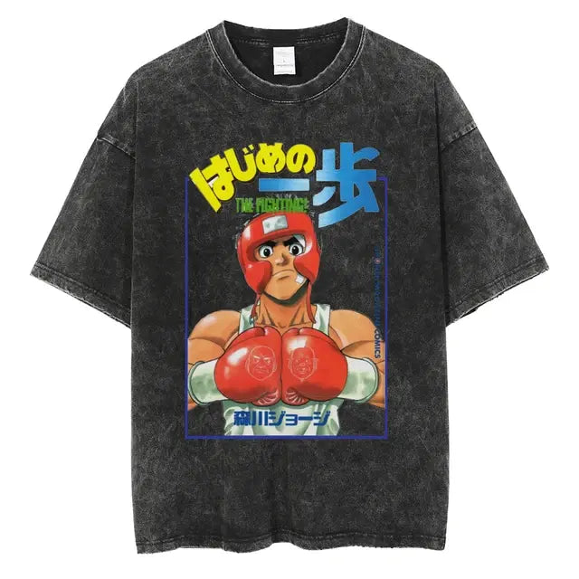 Vintage Ippo Anime T Shirts