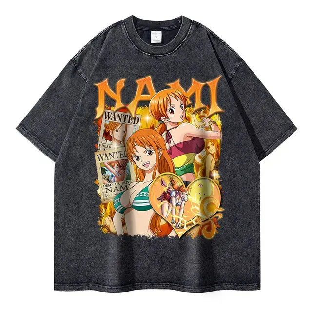 Oversized One Piece Anime T-shirts