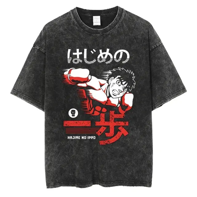 Vintage Ippo Anime T Shirts