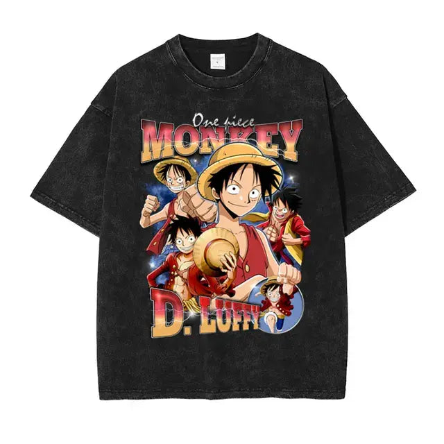 Oversized One Piece Anime T-shirts