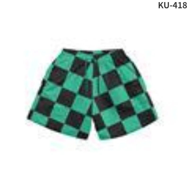 Anime Print Men's Shorts