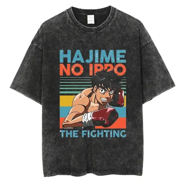 Vintage Ippo Anime T Shirts