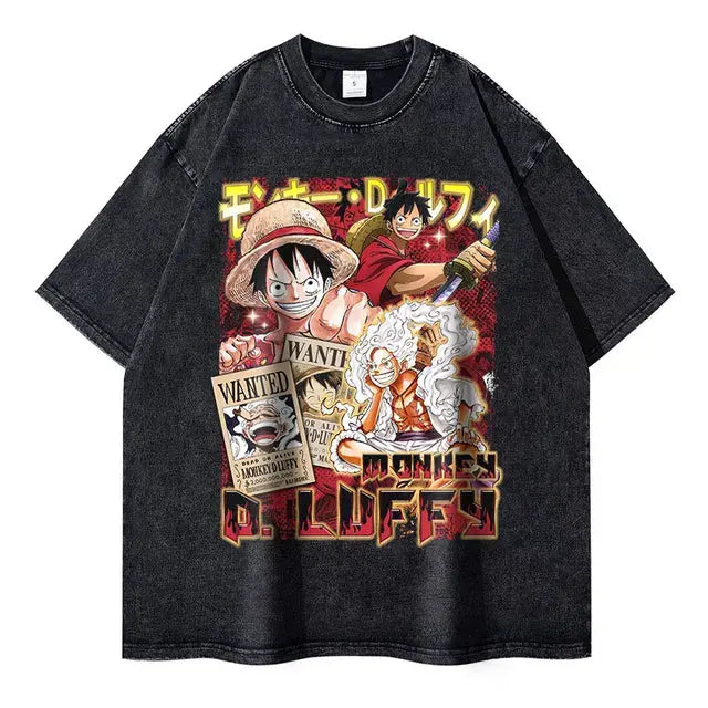 Oversized One Piece Anime T-shirts