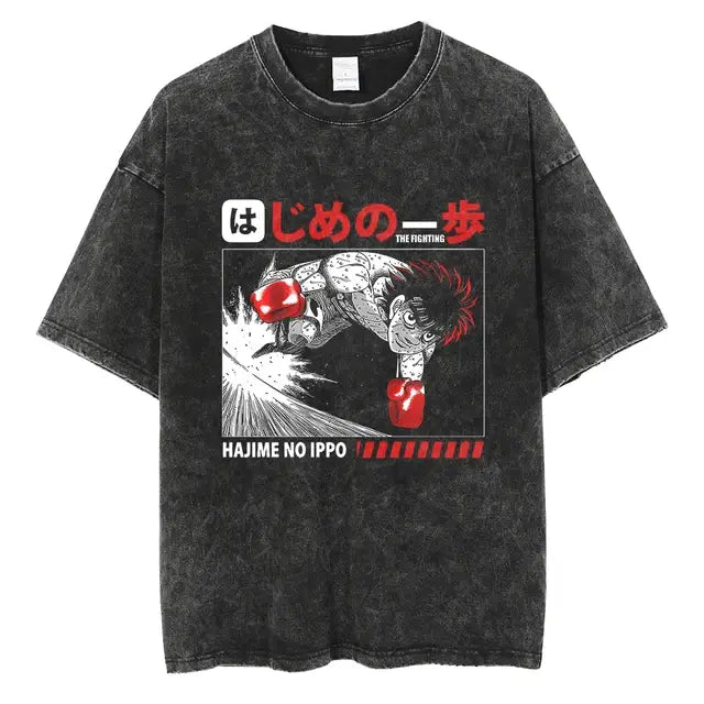 Vintage Ippo Anime T Shirts