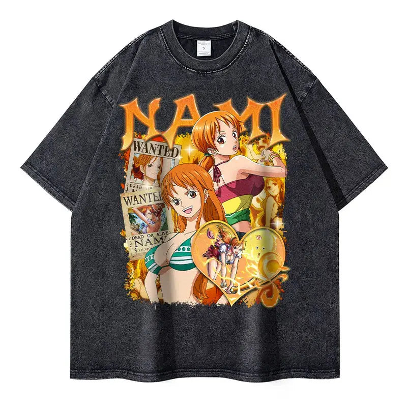 Oversized One Piece Anime T-shirts