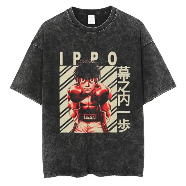 Vintage Ippo Anime T Shirts