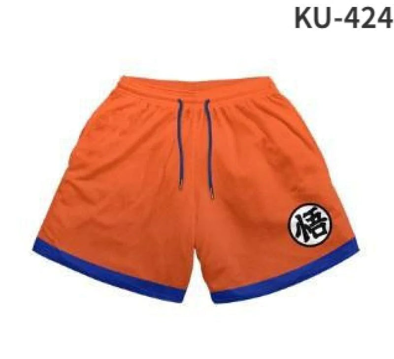 Anime Print Men's Shorts